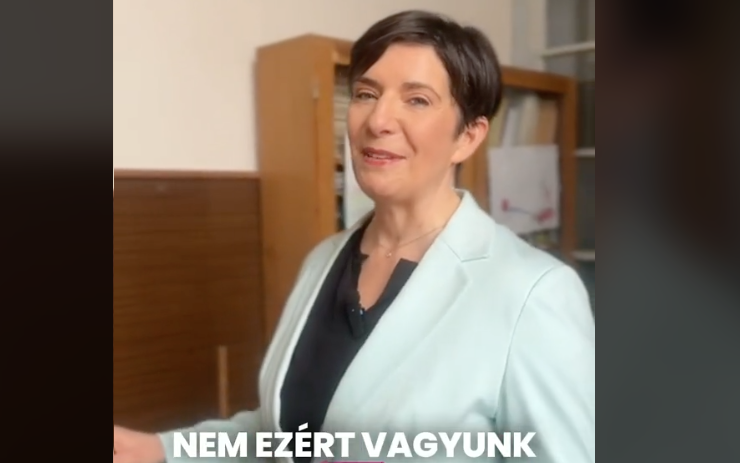 Pápáról posztolt a TikTokon Dobrev Klára