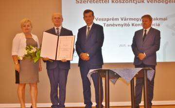 Miniszteri elismerésben részesült Venczel Csaba
