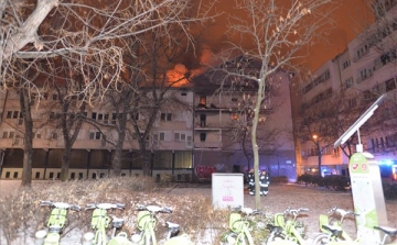Egy 47 éves férfi a budapesti kollégiumi tűz áldozata