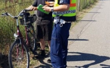 Igazoltatták, kiderült, hogy lopott a kerékpárja