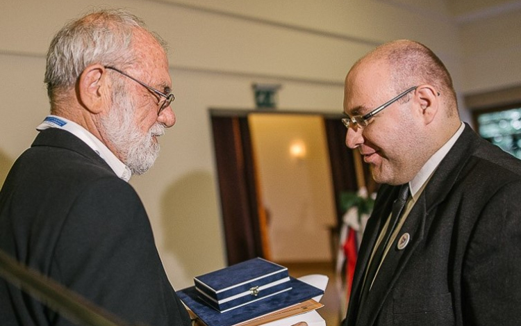 Kerecsényi Zoltán Podmaniczky-díjat vehetett át