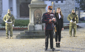 Az aradi vértanúkra emlékeztek Pápán