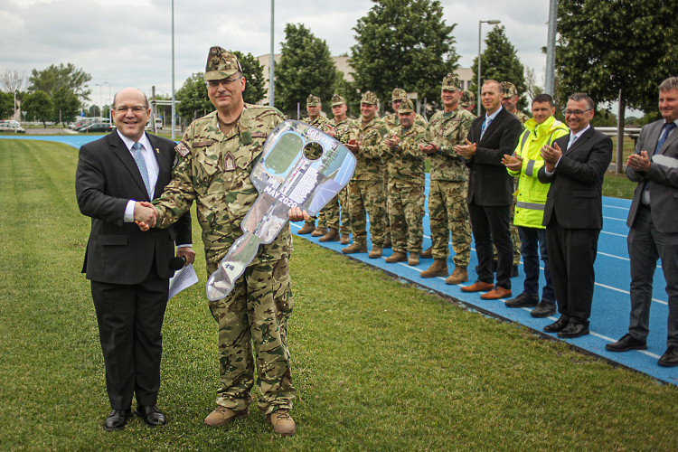 Új infrastrukturális beruházások az MH Pápa Bázisrepülőtéren