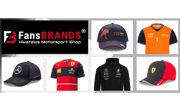 Eredeti Forma 1 termékek rendelhetőek a FansBRANDS.hu webshopból
