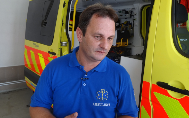 Új vezető a pápai mentőállomáson