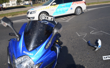 Lezárt akta: Nem adott elsőbbséget a motorosnak