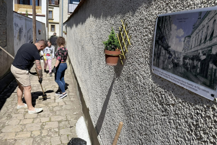 Mind a négy belvárosi közle rendbetételével végeztek a Pápai Polgárok