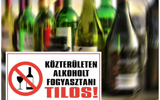 2022. évtől szabálysértésnek minősül Pápán a közterületi szeszesital-fogyasztás