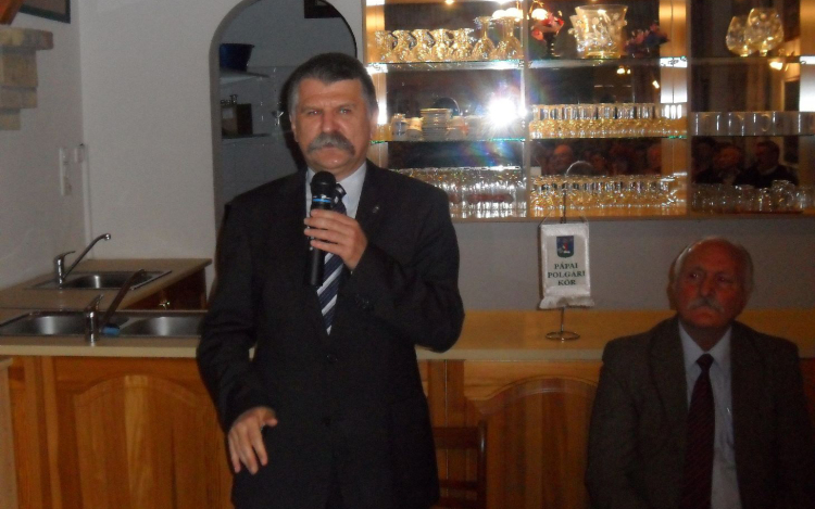 Kövér László a Pápai Polgári Körben