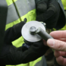 MiG-21 Emlékmű - Pápa - A gép emelése