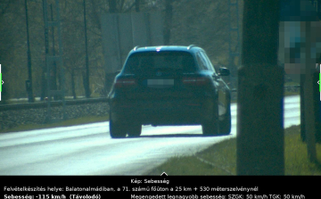 168 gyorshajtót szűrtek ki a közlekedési akció során