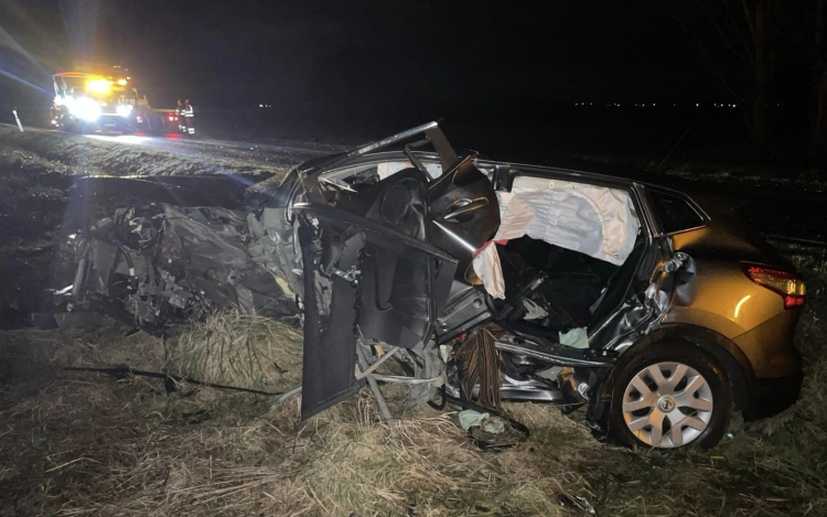 Meghalt a tegnap esti baleset súlyos sérültje