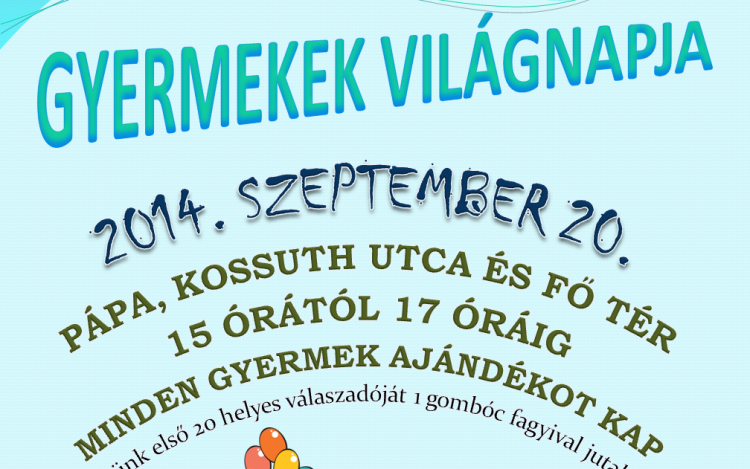 Gyermekek Világnapja