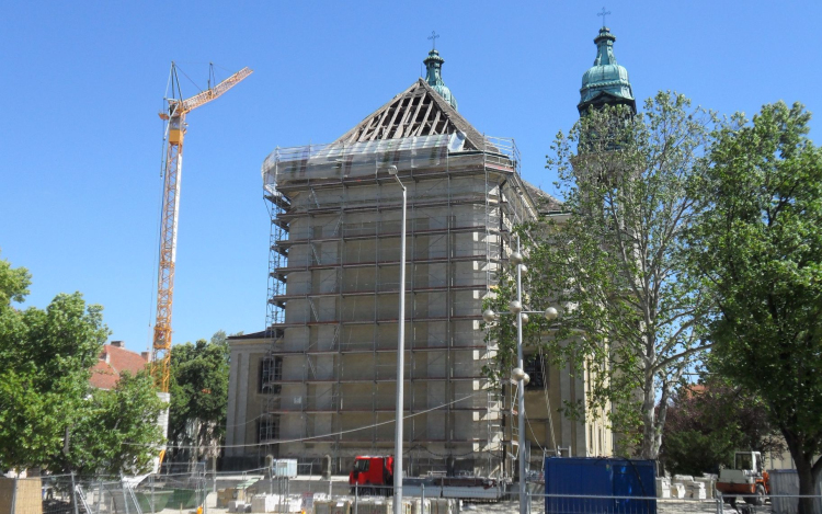 Állami támogatással folytatódhat a Nagytemplom felújítása