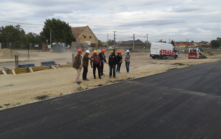 Kiválóan halad a Téglagyári úti sportközpont építése