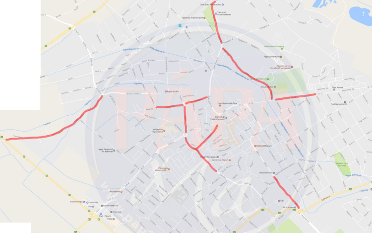 Ezeket az utcákat újítják fel a 650 millióból