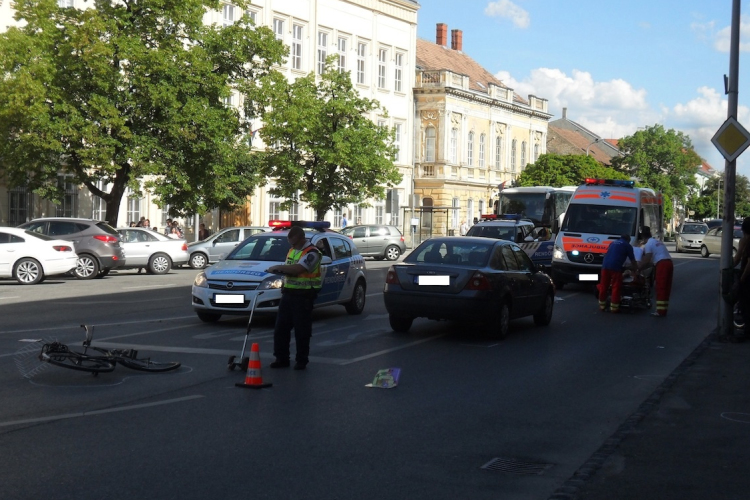 Gázolás a Böröczky dombnál