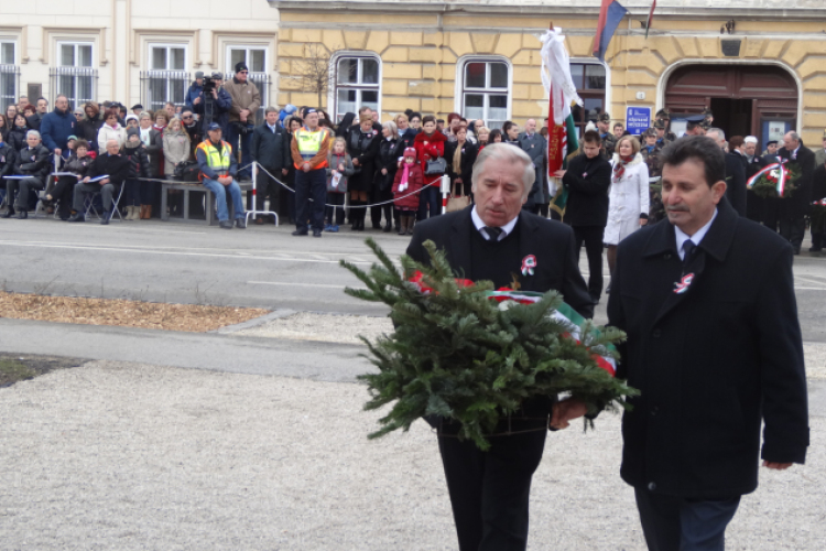 Március 15.-i megemlékezés - 2018 - Pápa