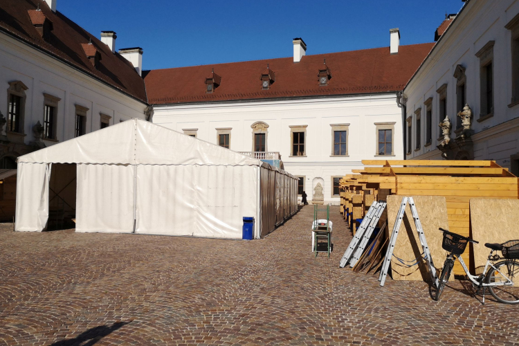 Hétvégén liba-napok, a kastélyudvaron