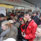 Mesterházy Attila Pápán kampányolt