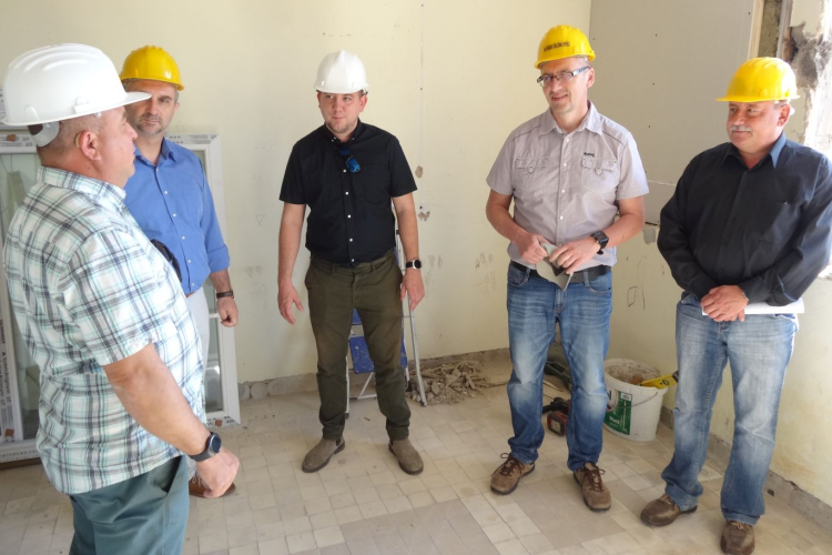 Jól halad a véradó épületének a megújítása