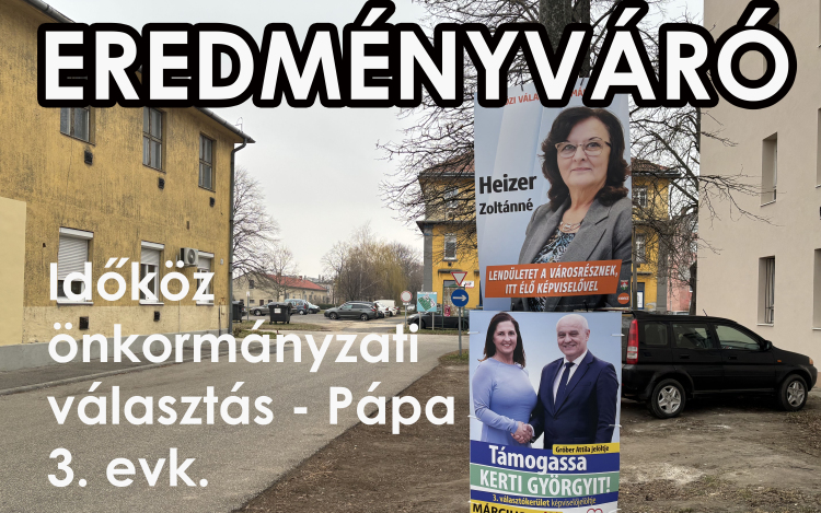 Eredményváró - Időközi Választás Pápán