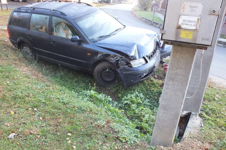 Ittasan okozott balesetet