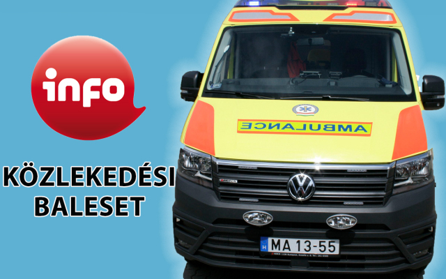 Baleset történt a  83-ason Tétnél