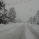 40 cm hó Pápán - 2013