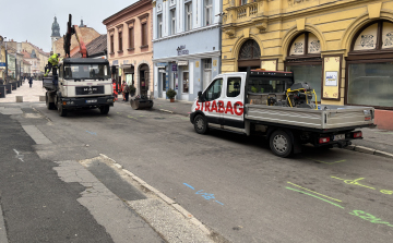 Folytatódik a Kossuth utca felújítása