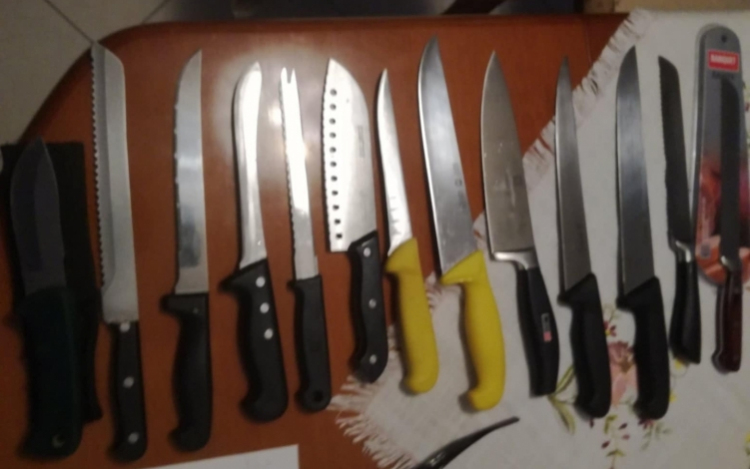 Késeket és fagyasztott húst lopott, a rendőrök elfogták