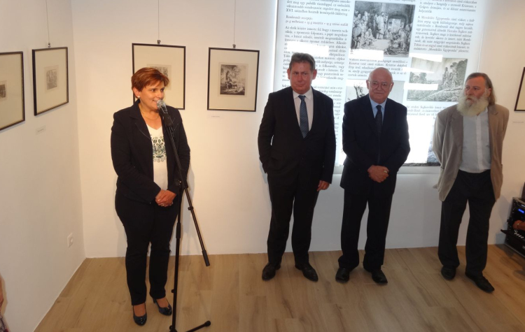 Rembrandt-kiállítás nyílt a pápai Pannonia Reformata Múzeumban