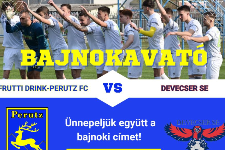 Bajnokavatás! Ingyen sörrel és zsíros kenyérrel várják a szurkolókat a Perutz Stadionban