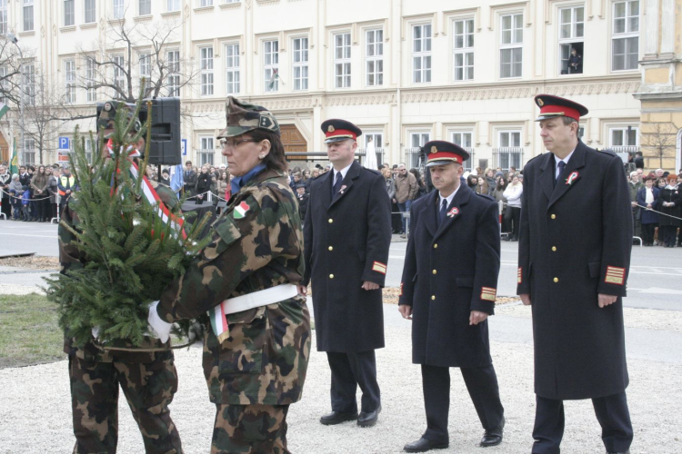 Városi Megemlékezés Március 15-én Pápán