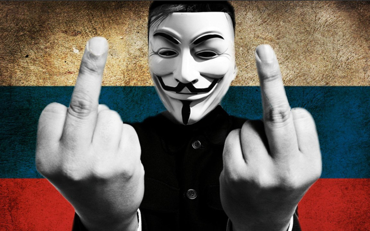 Kibertámadást indított Anonimous az orosz kormány ellen