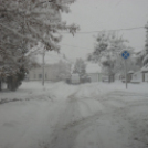 40 cm hó Pápán - 2013