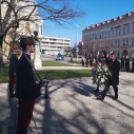 Koszorúzás Március 15-én