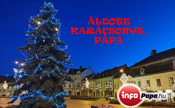 Békés, boldog karácsonyt, Pápa!