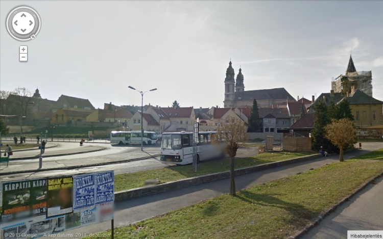 Keresd meg a házad - Google utcakép már Pápán is!