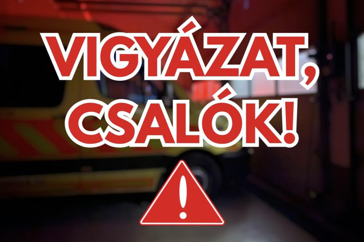 Adománygyűjtésre hivatkozó csalókra figyelmeztet a Pápai Mentőállomás