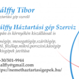 Pálffy Tibor - Háztartási Gép Szerelő - Pápa