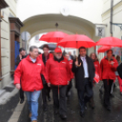 Mesterházy Attila Pápán kampányolt