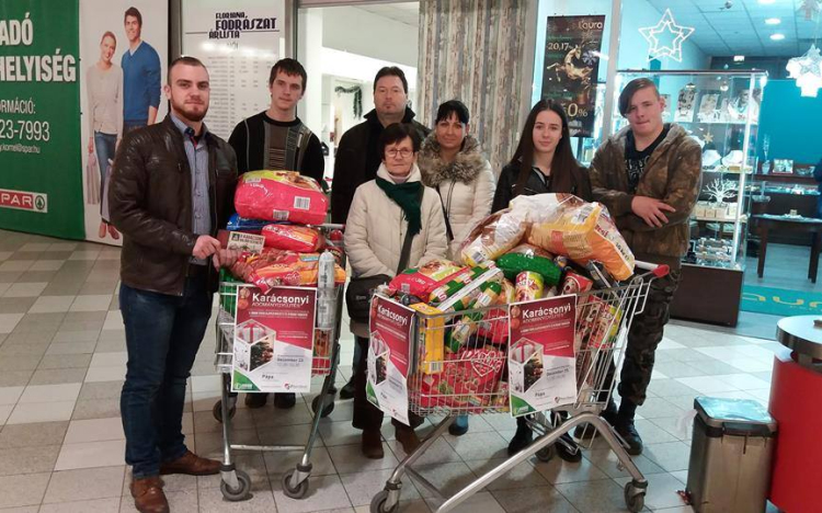 Állatvédőknek gyűjtöttek adományokat a fiatal jobbikosok