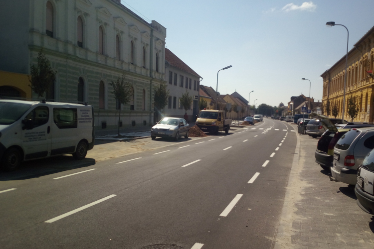 Legalább olyan széles az új Jókai út, mint amilyen a régi volt