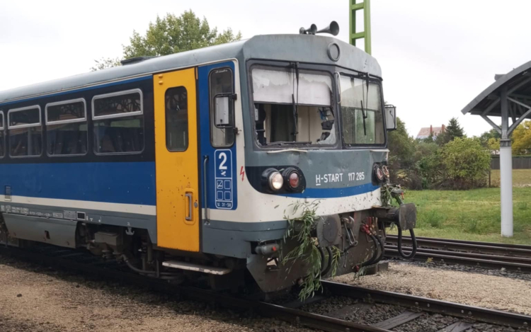 Balesetet szenvedett a hajnali győri vonat