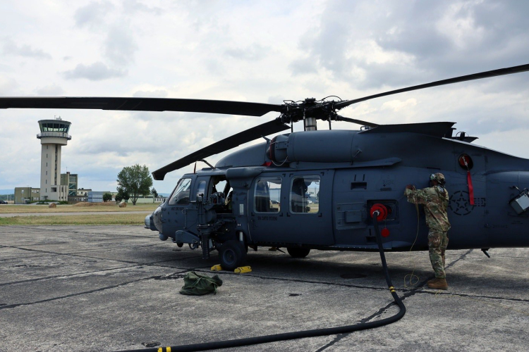 Elstartolt a Jolly Vihar 2025 gyakorlat a pápai légibázison