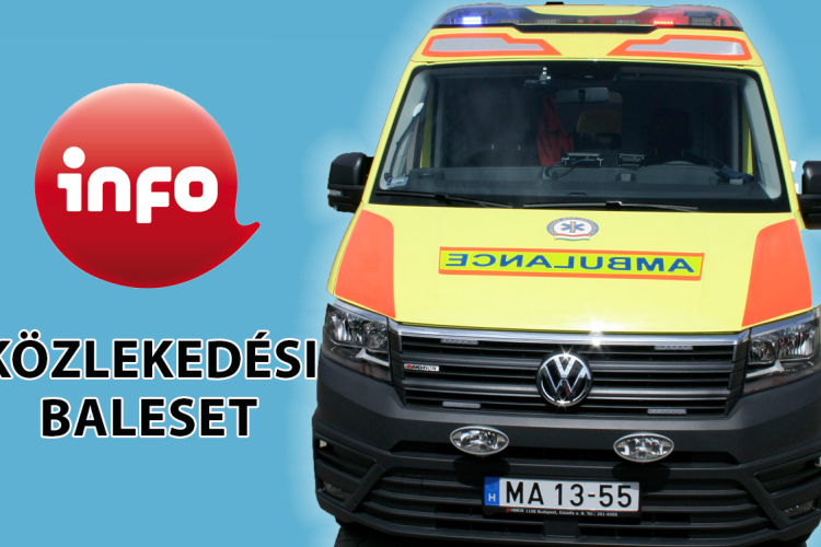 Baleset a 83-ason Farkasgyepűnél!