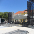 Utolsó simítások a pápai Fő téren