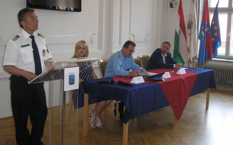 Közbiztonság helyzetét értékelték