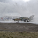 MIG - 21 Tűzoltó Gyakorlat a Pápa Bázisrepülőtéren